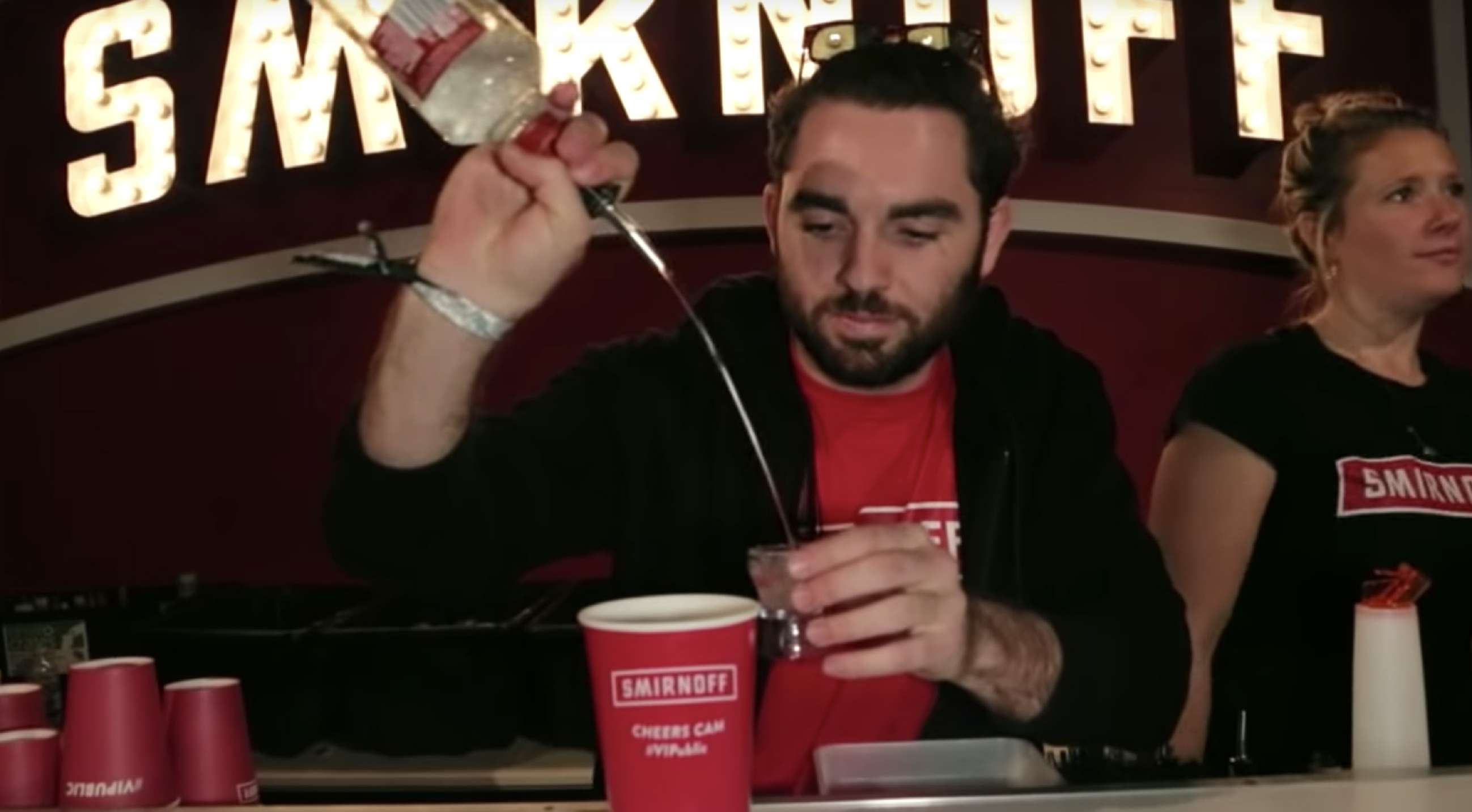 Smirnoff Cheers Cam at the bar, Splendour in the Grass